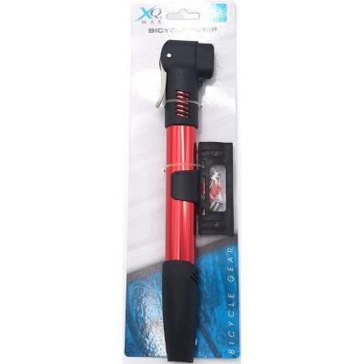 Opakowanie Pompka Rowerowa Mini Alu Xqmax - Czerwona