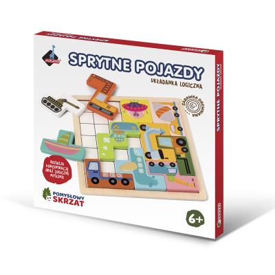 Opakowanie Pomysłowy skrzat sprytne pojazdy
