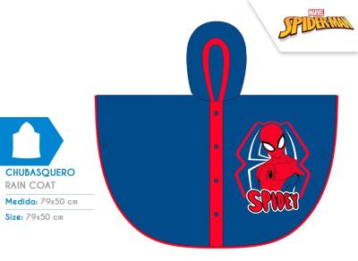 Poncho przeciwdeszczowe Spiderman M06510. Wydawca: Kids Euroswan. SmakLiter.pl Opakowanie Poncho przeciwdeszczowe Spiderman M06510