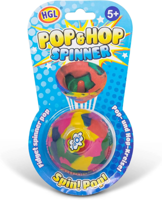 Pop & Hop Spinner. Wydawca: One for Fun. SmakLiter.pl Opakowanie Pop & Hop Spinner