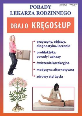 Okładka książki Porady Lekarza Rodzinnego 201. Dbaj o kręgosłup