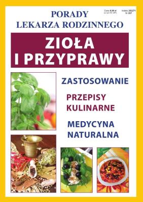 Okładka książki Porady Lekarza Rodzinnego 207 Zioła i przyprawy