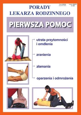 Okładka książki Porady Lekarza Rodzinnego. Pierwsza pomoc nr 204