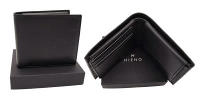 Opakowanie Portfel skórzany Heino czarny