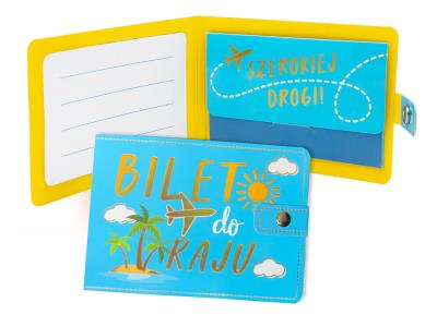 Opakowanie Portfelik koperta Bilet do raju
