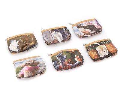 Opakowanie Portmonetka z kotkiem zapinana MIX