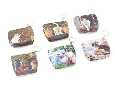 Opakowanie Portmonetka z kotkiem zapinana MIX