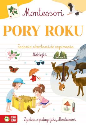 Okładka książki Pory roku. Zeszyt Montessori