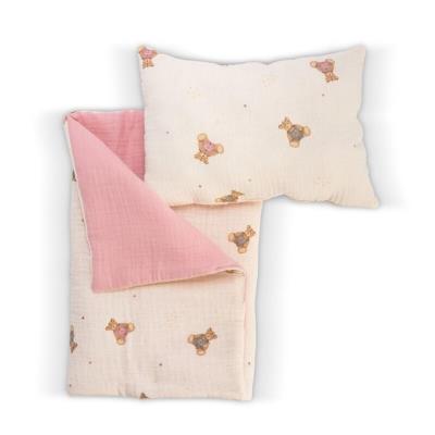 Opakowanie Pościel w misie do łóżeczka dla lalki do 46cm