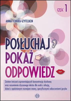 Okładka książki Posłuchaj pokaż odpowiedz część 1