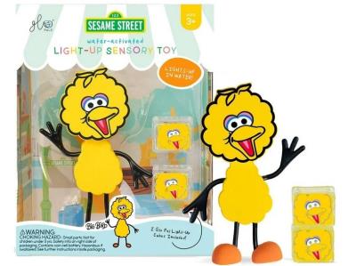 Opakowanie Postać do kąpieli Wielki Ptak z kostkami świecącym