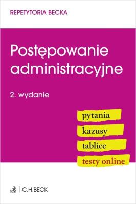 Okładka książki Postępowanie administracyjne w.2