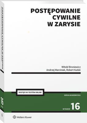 Okładka książki Postępowanie cywilne w zarysie