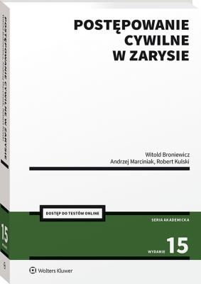 Okładka książki Postępowanie cywilne w zarysie