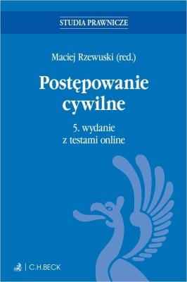 Postępowanie cywilne z testami online. Autor:   Praca zbiorowa. SmakLiter.pl Okładka książki Postępowanie cywilne z testami online