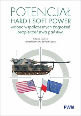 Okładka książki Potencjał hard i soft power wobec współczesnych zagrożeń bezpieczeństwa państwa
