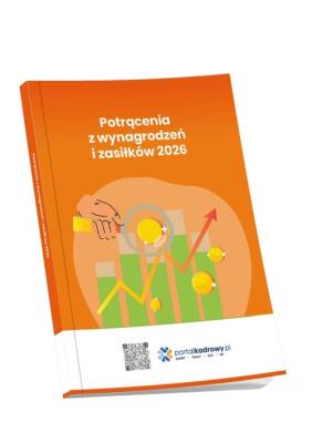 Okładka książki Potrącenia z wynagrodzeń i zasiłków 2026