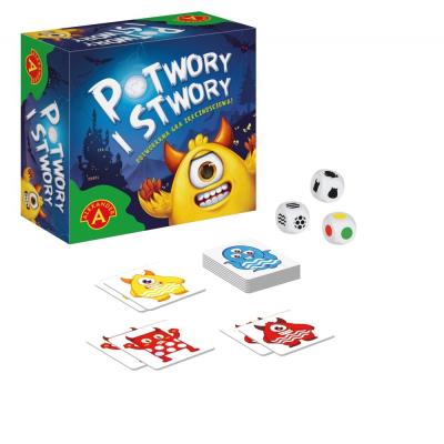 Opakowanie Potwory i Stwory ALEX