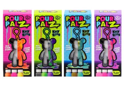 Opakowanie Pour Palz Brelok Miś do oblewania mix
