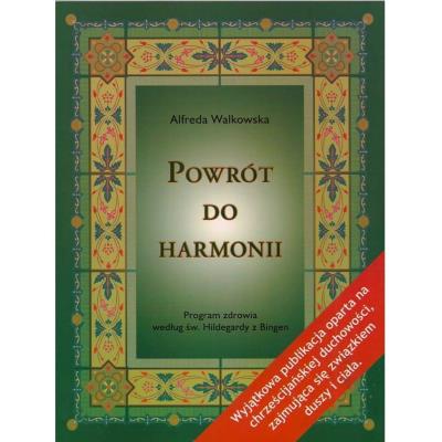 Okładka książki Powrót do harmonii w.9 poprawione