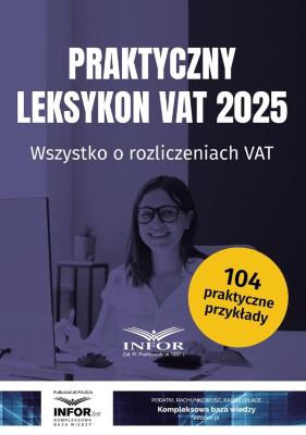 Okładka książki Praktyczny Leksykon VAT 2025