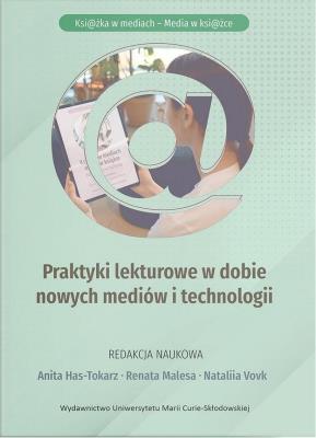 Okładka książki Praktyki lekturowe w dobie nowych mediów...