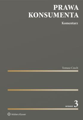 Okładka książki Prawa konsumenta. Komentarz