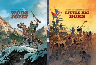 Okładka książki Prawdziwa historia Dzikiego Zachodu - Little Big Horn / Wódz Józef