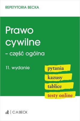 Okładka książki Prawo cywilne - część ogólna w.12