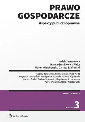 Okładka książki Prawo gospodarcze. Aspekty publicznoprawne
