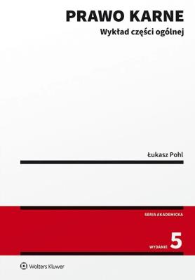 Okładka książki Prawo karne. Wykład części ogólnej