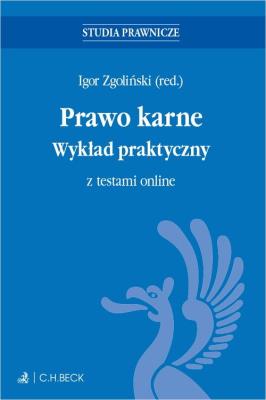 Okładka książki Prawo karne. Wykład praktyczny z testami online
