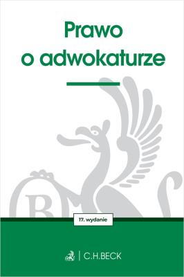 Okładka książki Prawo o adwokaturze wyd. 17