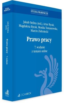 Okładka książki Prawo pracy z testami online w.7
