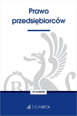 Okładka książki Prawo przedsiębiorców wyd. 10