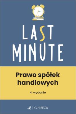 Okładka książki Prawo spółek handlowych + testy online