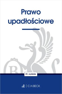 Okładka książki Prawo upadłościowe wyd. 41