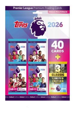 Opakowanie Premier League 2026 Mega Multipack