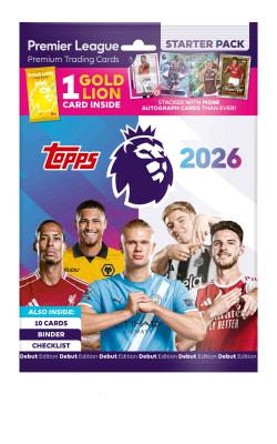 Premier League 2026 Starter pack. Wydawca: Topps. SmakLiter.pl Opakowanie Premier League 2026 Starter pack
