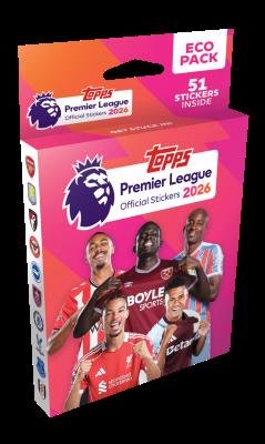 Opakowanie Premier League 2026 Stickers Eco Pack