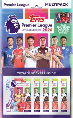 Opakowanie Premier League 2026 Stickers Multipack