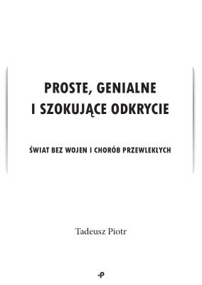 Okładka książki Proste, genialne i szokujące odkrycie