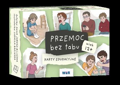 Okładka książki Przemoc bez tabu Karty edukacyjne dla dzieci w wieku 12+