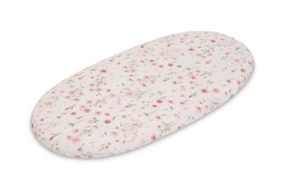 Opakowanie Prześcieradło do wózka bawełna bloom pink 35x75