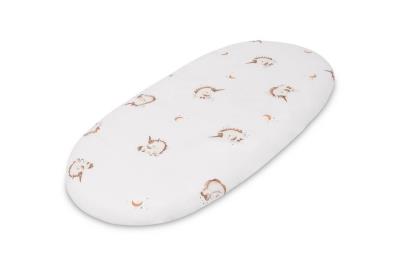 Opakowanie Prześcieradło do wózka bawełna unicorn beige 35x75