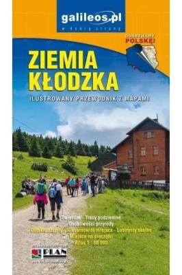 Okładka książki Przewodnik ilustrowany z mapami - Ziemia Kłodzka