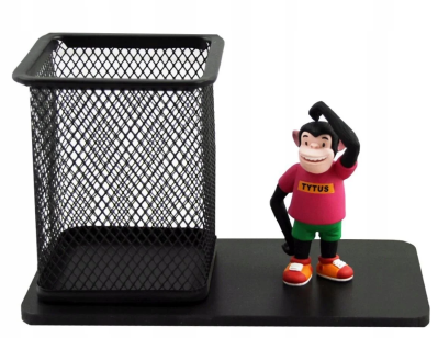Opakowanie Przybornik biurkowy z figurką: Tytus 7,80cm