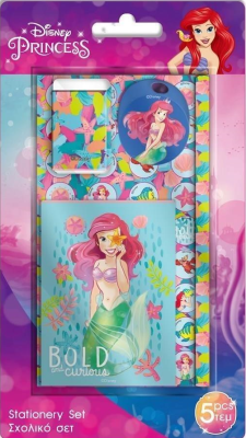 Przybory szkolne Ariel 5el. Wydawca: Diakakis. SmakLiter.pl Opakowanie Przybory szkolne Ariel 5el