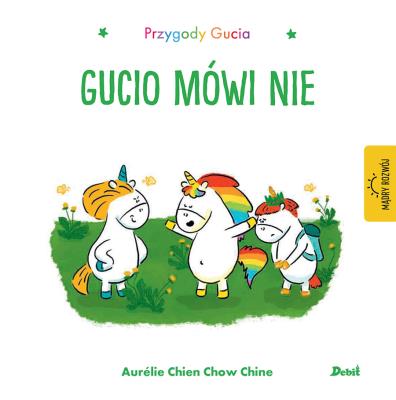 Okładka książki Przygody Gucia. Gucio mówi nie