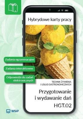 Okładka książki Przygotowanie i wydawanie dań. Kwalifikacja HGT.02
